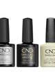 CND - Shellac Xpress5 Combo - Base, Top & Rags To Stitches (0.25 oz) - Gel Polish at Beyond Polish
