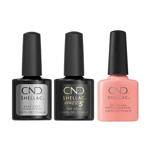 CND - Shellac Xpress5 Combo - Base, Top & Rule Breaker (0.25 oz) - Gel Polish at Beyond Polish