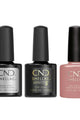 CND - Shellac Xpress5 Combo - Base, Top & Satin Pajamas (0.25 oz) - Gel Polish at Beyond Polish