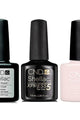 CND - Shellac Xpress5 Combo - Base, Top & Satin Slippers (0.25 oz) - Gel Polish at Beyond Polish