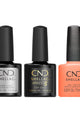 CND - Shellac Xpress5 Combo - Base, Top & Silky Sienna (0.25 oz) - Gel Polish at Beyond Polish