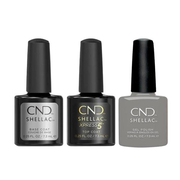 CND - Shellac Xpress5 Combo - Base, Top & Skipping Stones (0.25 oz) - Gel Polish at Beyond Polish