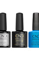 CND - Shellac Xpress5 Combo - Base, Top & What's Old Is Blue Again (0.25 oz) - Gel Polish at Beyond Polish