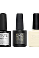 CND - Shellac Xpress5 Combo - Base, Top & White Button Down - Gel Polish at Beyond Polish