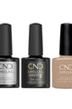 CND - Shellac Xpress5 Combo - Base, Top & Wrapped In Linen - Gel Polish at Beyond Polish