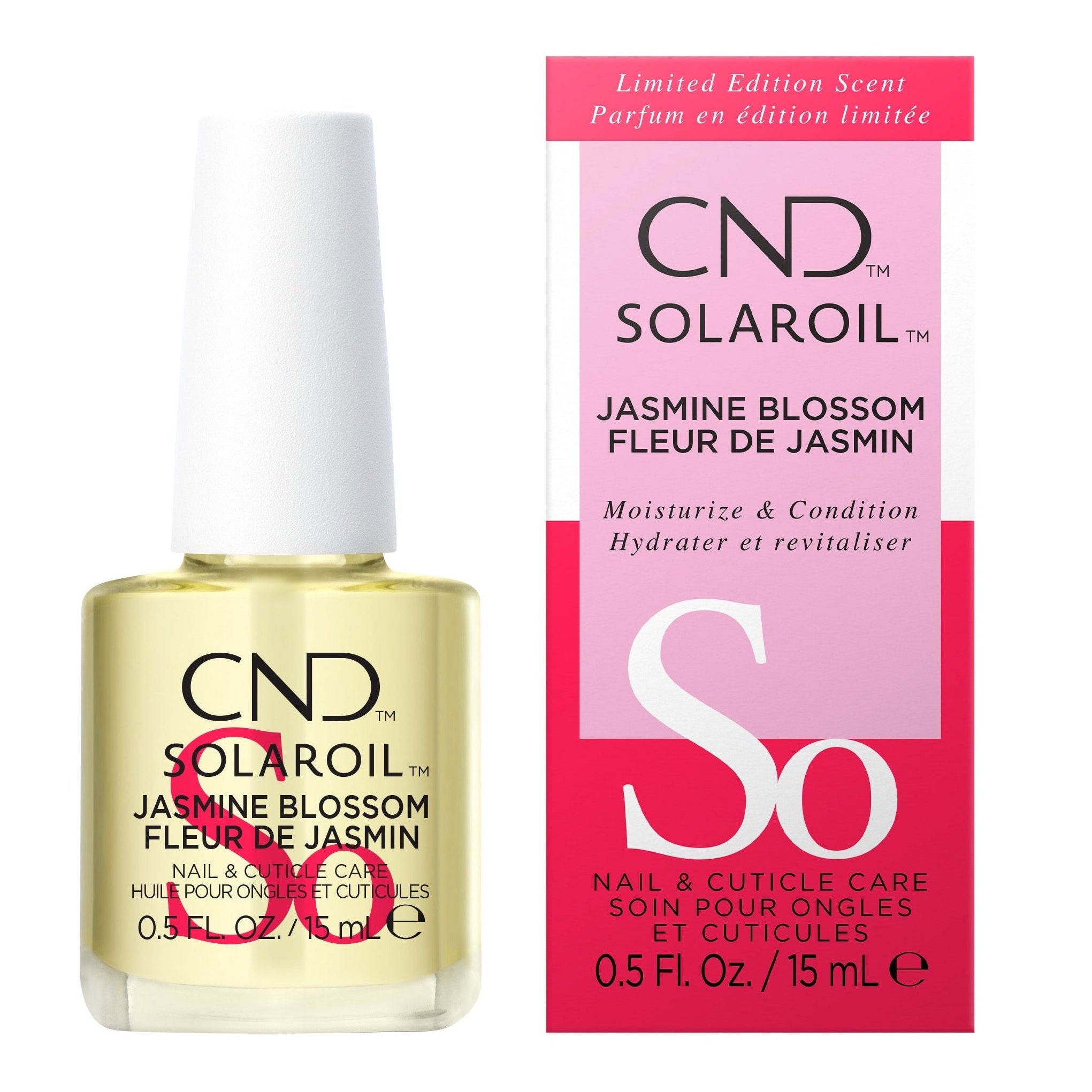 CND - SolarOil Jasmine Blossom 0.5ML - Nail Treatment at Beyond Polish