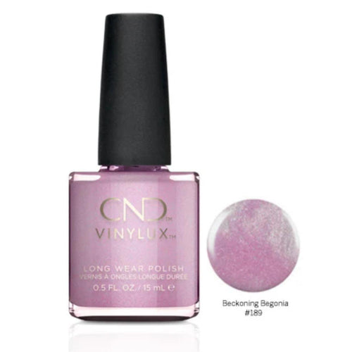 CND - Vinylux Beckoning Begonia 0.5 oz - #189