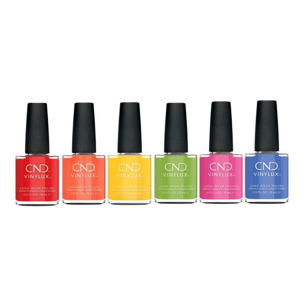 CND - Vinylux Summer 6pc Collection Bundle 2026 - Nail Lacquer at Beyond Polish