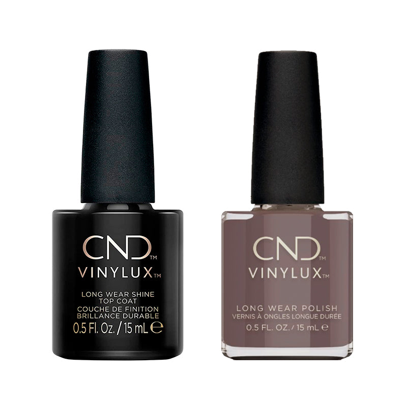 CND - Vinylux Topcoat & Above My Pay Gray-ed 0.5 oz - #429 - Nail Lacquer at Beyond Polish