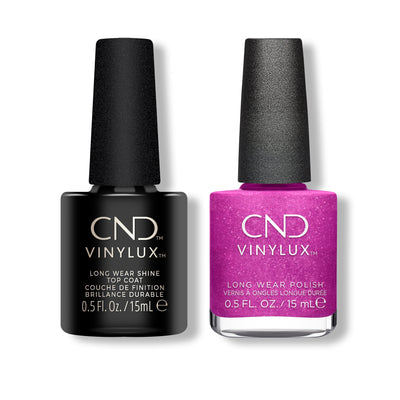 CND - Vinylux Topcoat & All The Rage 0.5 oz - #443 - Nail Lacquer at Beyond Polish