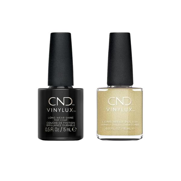 CND - Vinylux Topcoat & Glitter Sneakers 0.5 oz - #389 - Nail Lacquer at Beyond Polish