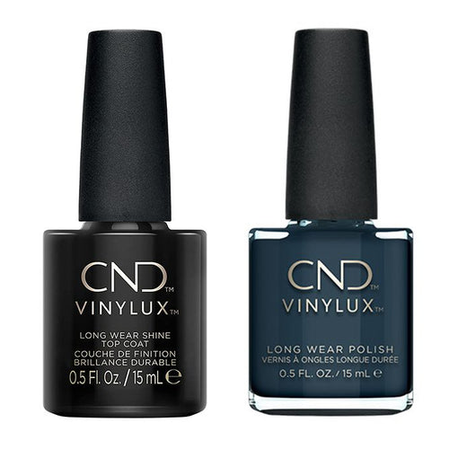CND - Vinylux Topcoat & Indigo Frock 0.5 oz - #176