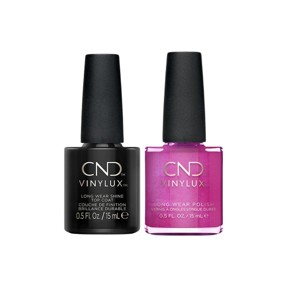 CND - Vinylux Topcoat & Magenta Mischief 0.5 oz - #209 - Nail Lacquer at Beyond Polish