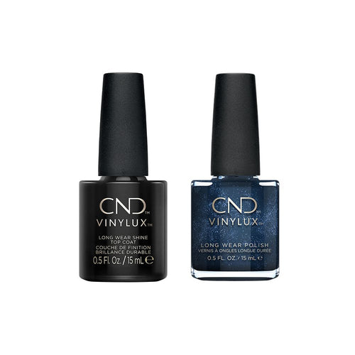 CND - Vinylux Topcoat & Midnight Swim 0.5 oz - #131 - Nail Lacquer at Beyond Polish