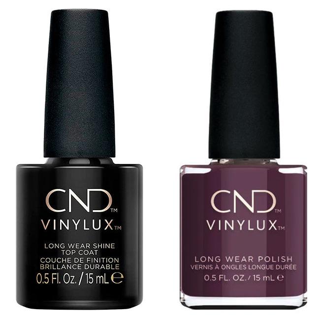 CND - Vinylux Topcoat & Mulberry Tart 0.5 oz - #430 - Nail Lacquer at Beyond Polish