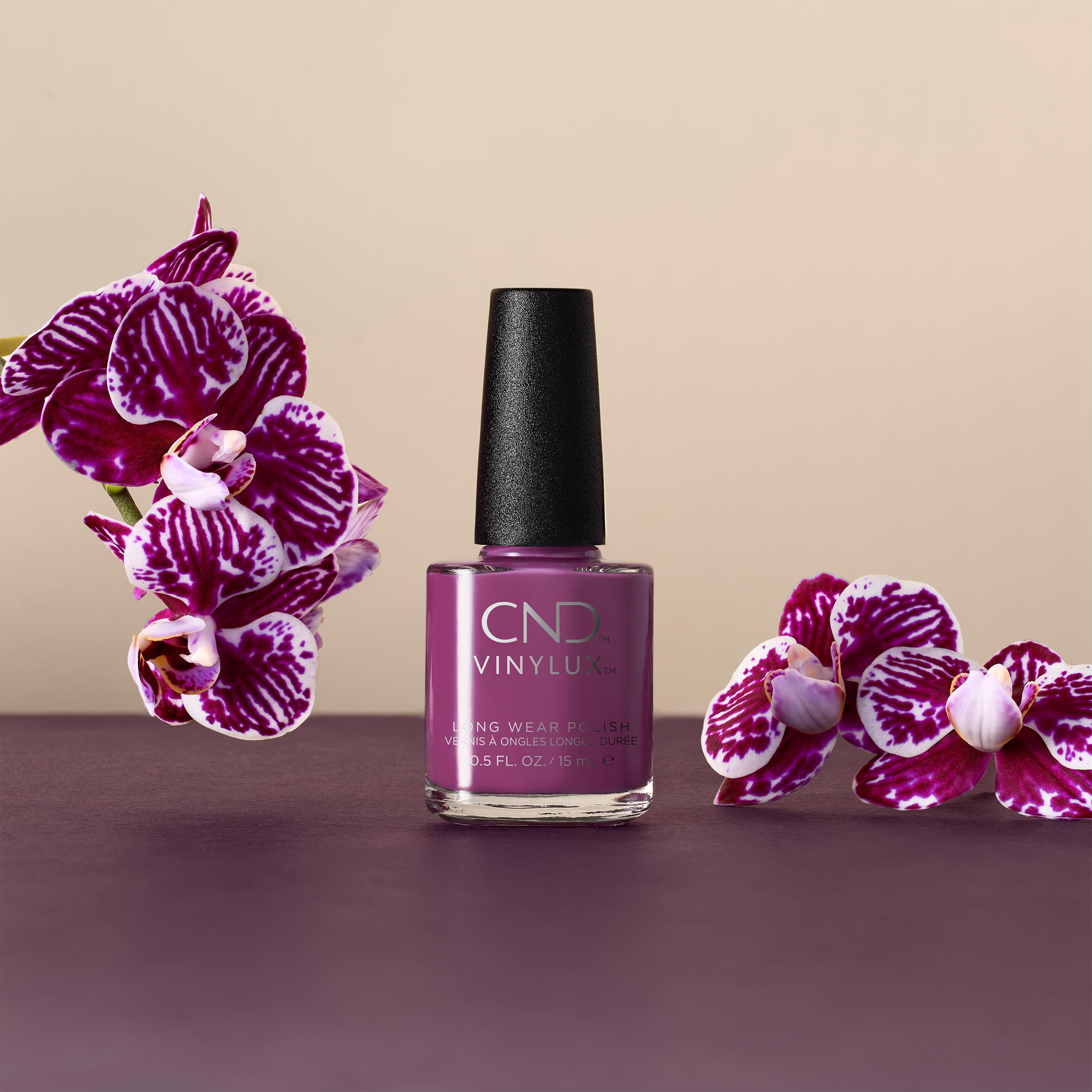 CND - Vinylux Topcoat & Orchid Canopy 0.5 oz - #407 - Nail Lacquer at Beyond Polish