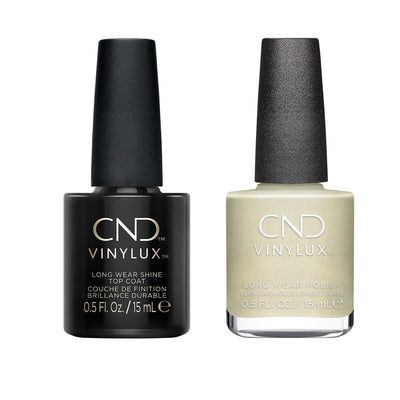 CND - Vinylux Topcoat & Rags To Stitches 0.5 oz - #451 - Nail Lacquer at Beyond Polish