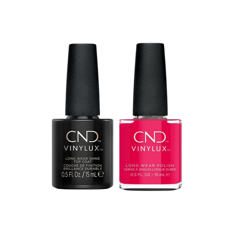 CND - Vinylux Topcoat & Sangria at Sunset 0.5 oz - #378 - Nail Lacquer at Beyond Polish