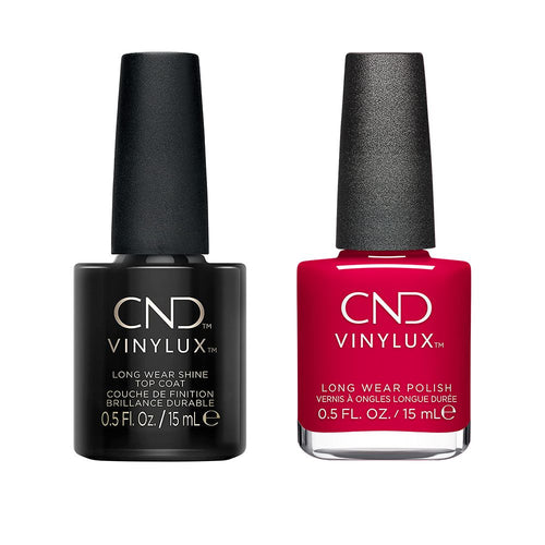 CND - Vinylux Topcoat & Scarlet Letter 0.5 oz - #145 - Nail Lacquer at Beyond Polish