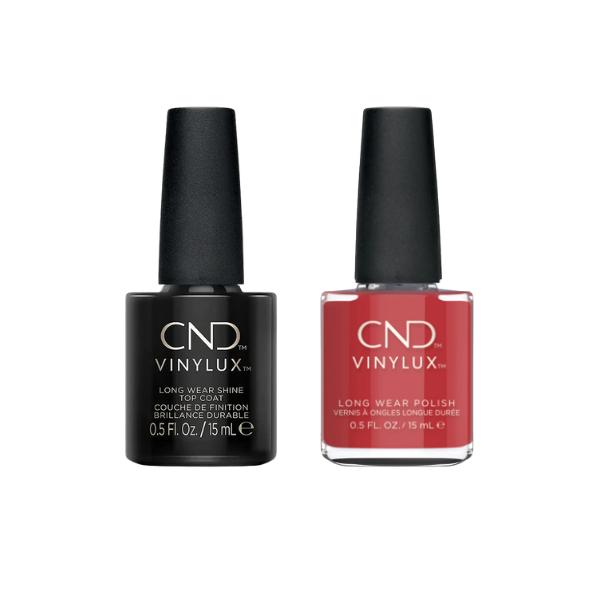 CND - Vinylux Topcoat & Soft Flame 0.5 oz - #385 - Nail Lacquer at Beyond Polish