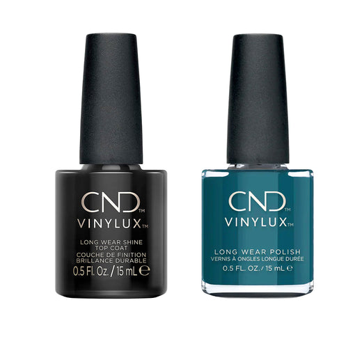 CND - Vinylux Topcoat & Teal Time 0.5 oz - #411 - Nail Lacquer at Beyond Polish