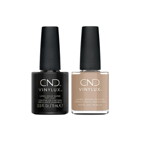 CND - Vinylux Topcoat & Wrapped In Linen 0.5 oz - #384 - Nail Lacquer at Beyond Polish