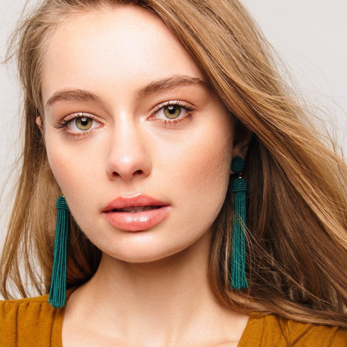 Calypso Beaded Tassel Earrings