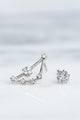 Capricorn 24k White Gold Plated Studs - Earrings at Beyond Polish