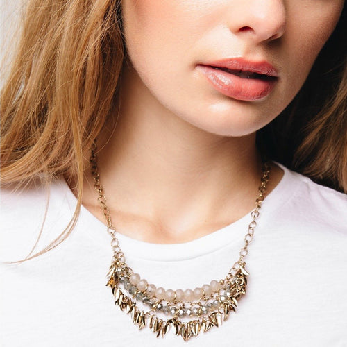 Celestine Statement Necklace