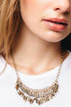 Celestine Statement Necklace - Necklaces at Beyond Polish