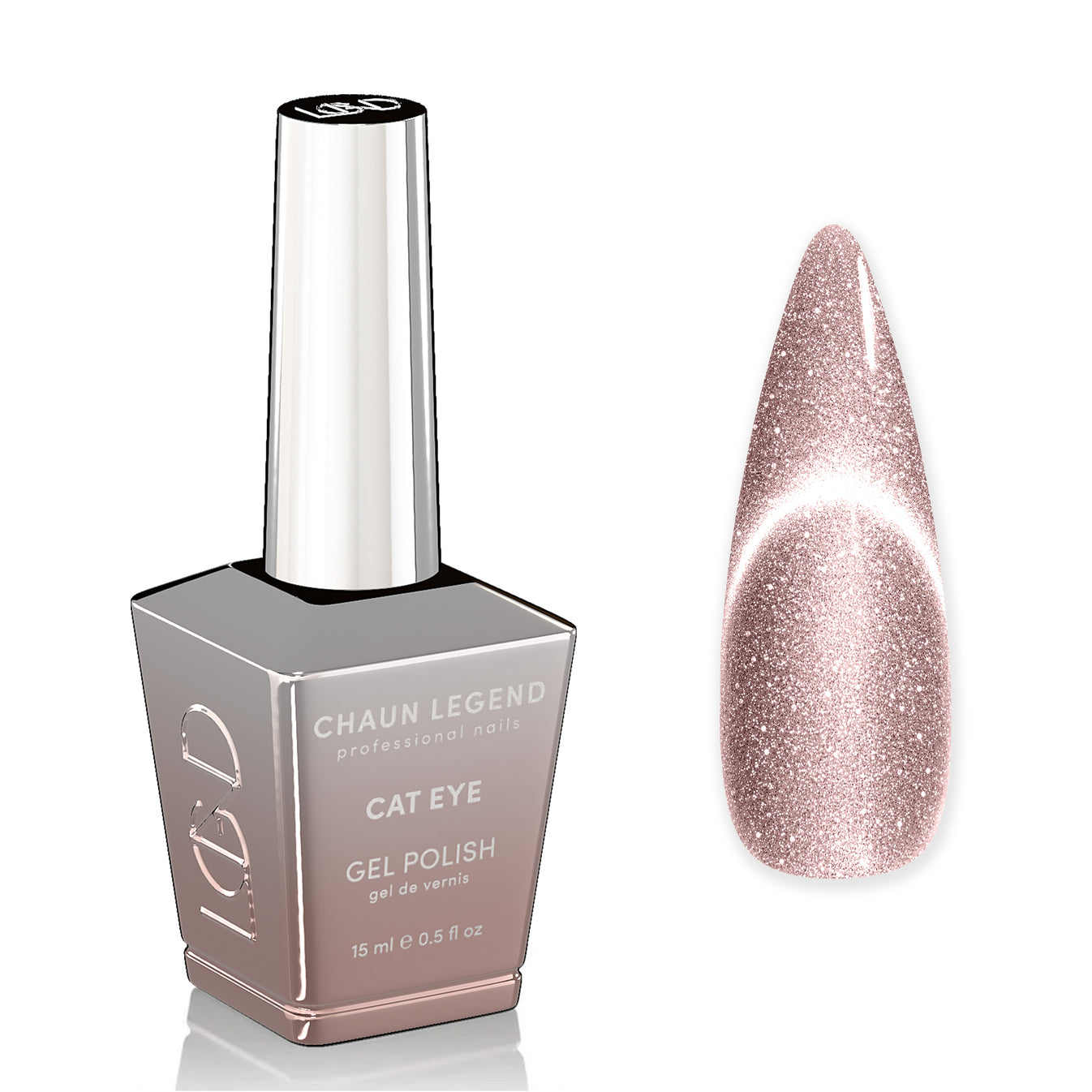 Chaun Legend - Gel Polish - Cat Eye Blush Crystals - Gel Polish at Beyond Polish