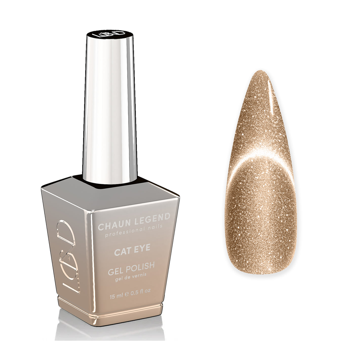 Chaun Legend - Gel Polish - Cat Eye Bronze Behaviour - Gel Polish at Beyond Polish