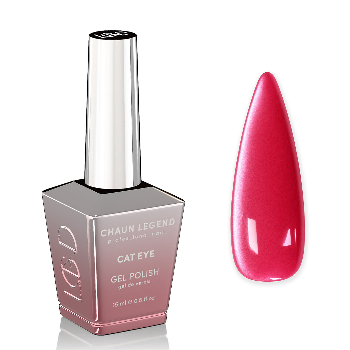 Chaun Legend - Gel Polish - Cat Eye Pink Eclipse - Gel Polish at Beyond Polish
