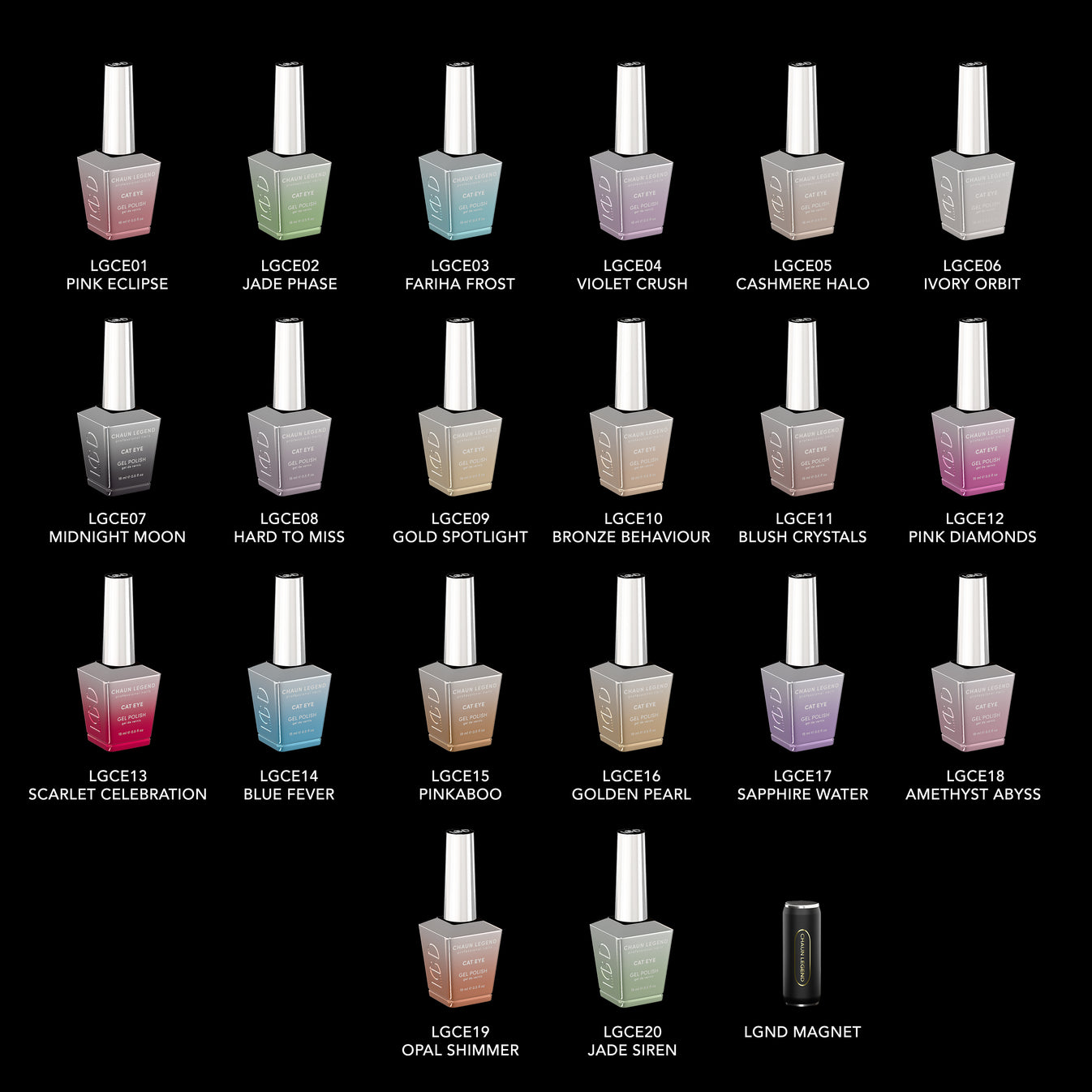 Chaun Legend - Gel Polish - Cat Eye Cashmere Halo - Gel Polish at Beyond Polish
