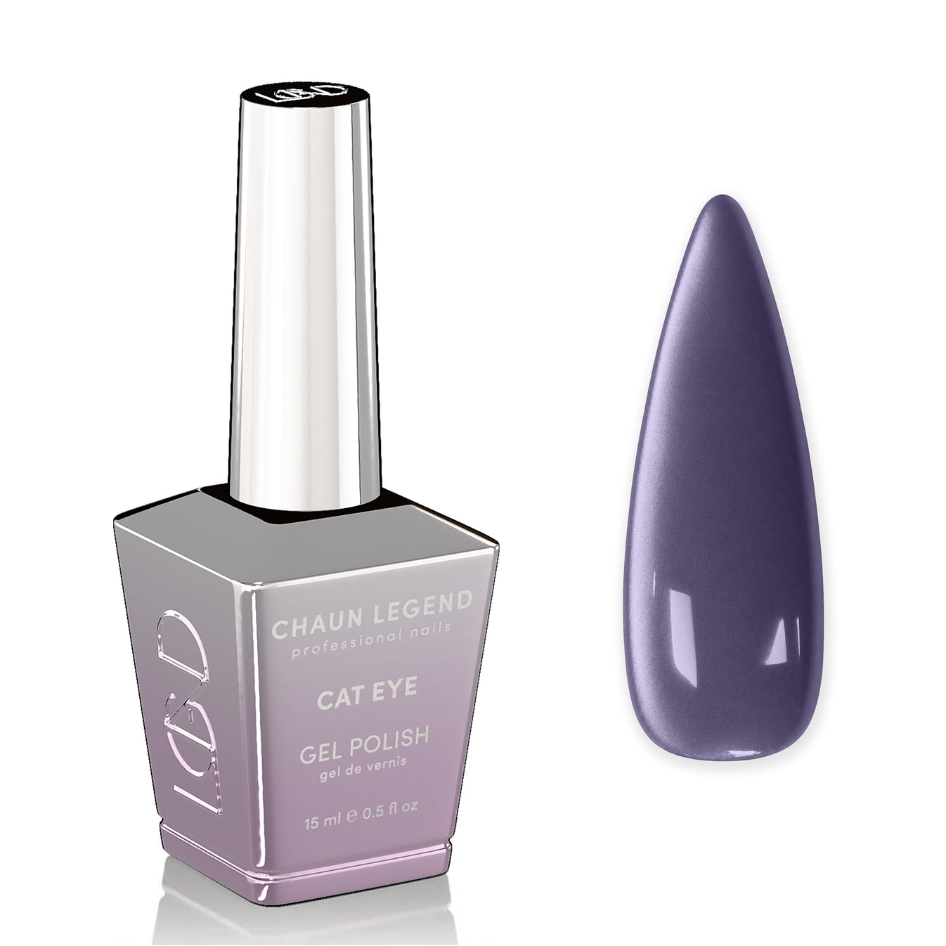 Chaun Legend - Gel Polish - Cat Eye Violet Crush - Gel Polish at Beyond Polish