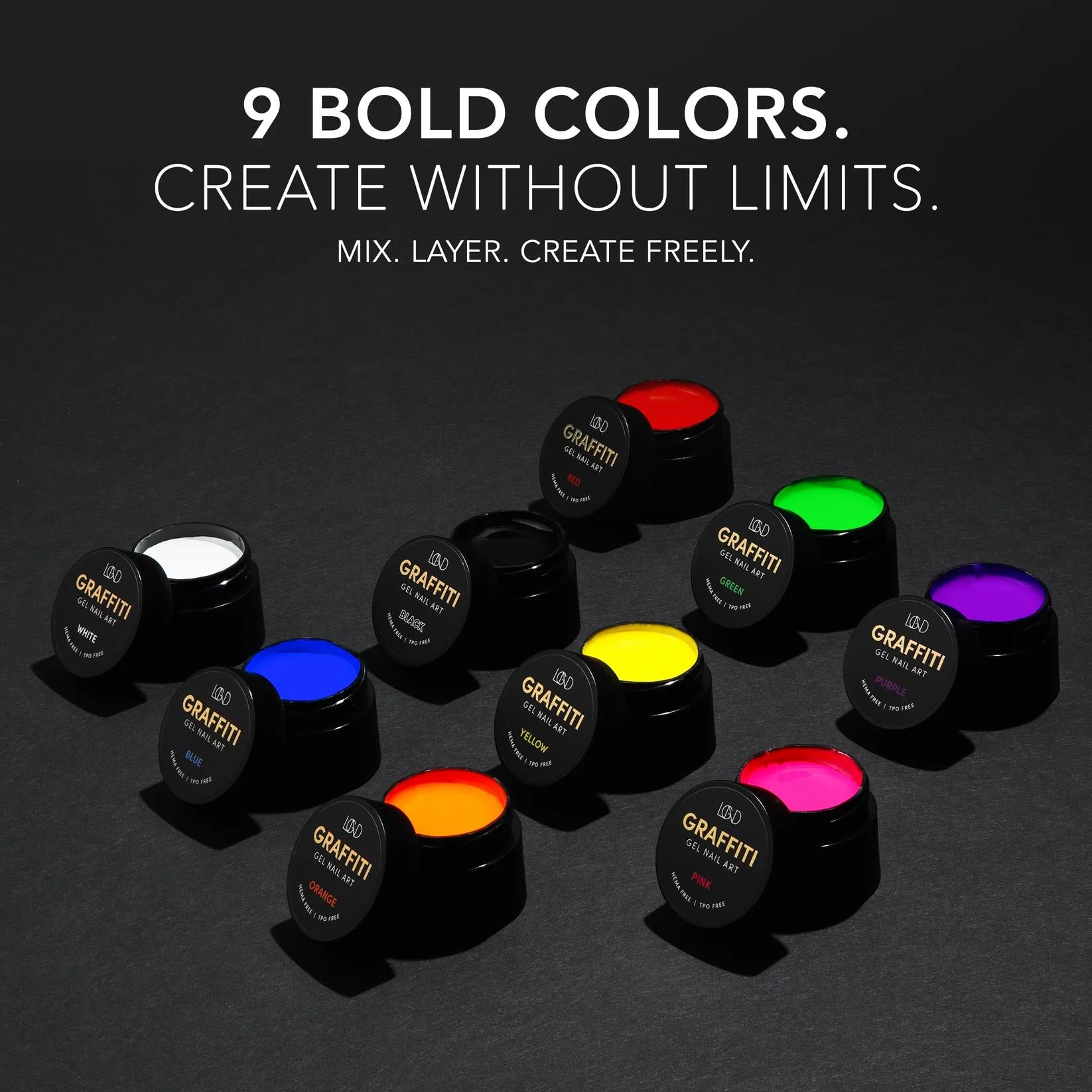 Chaun Legend - Graffiti Gel Nail Art Kit - Nail Art at Beyond Polish
