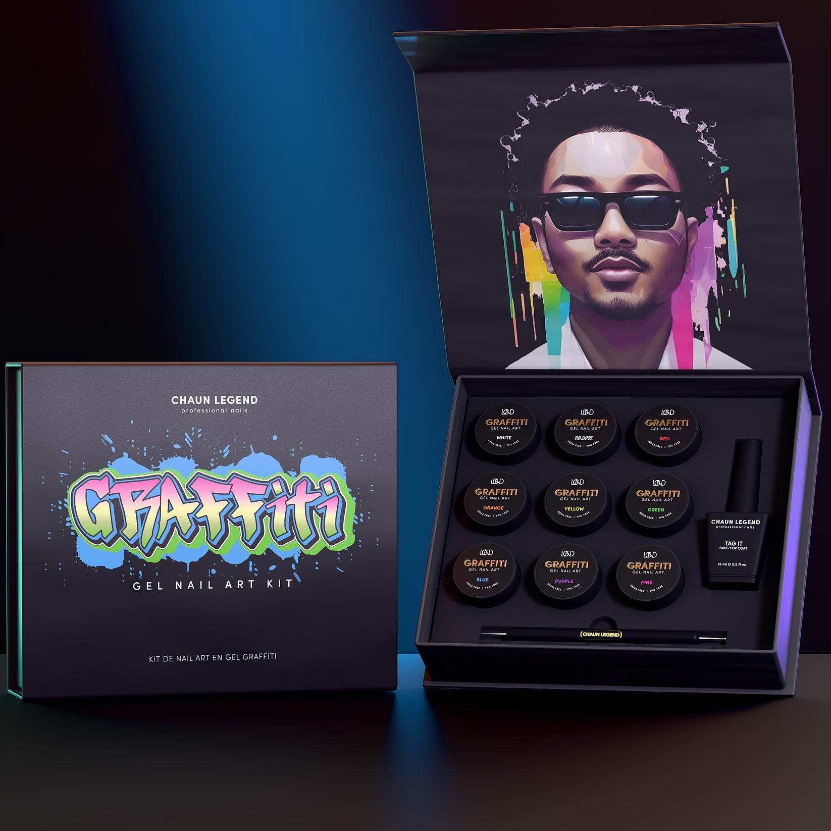 Chaun Legend - Graffiti Gel Nail Art Kit - Nail Art at Beyond Polish