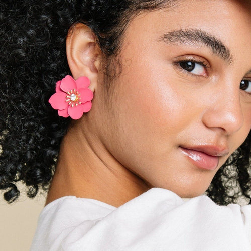 Cherry Blossom Stud Earrings