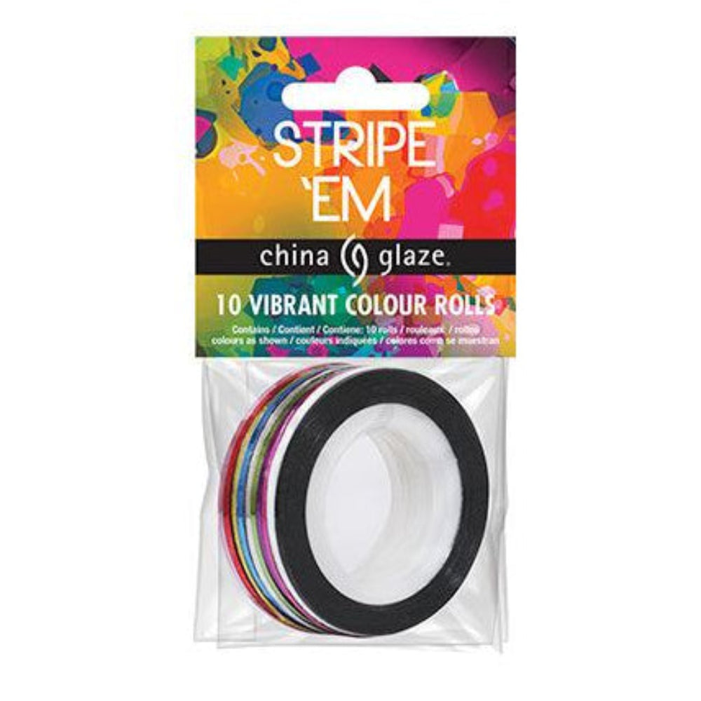 China Glaze - Stripe 'Em Striping Tape - Manicure & Pedicure Tools at Beyond Polish