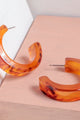 Chunky Resin Hoops - Earrings at Beyond Polish
