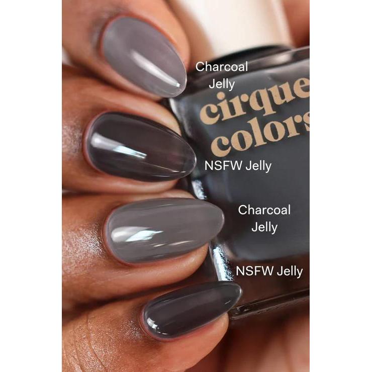 Cirque Colors - Nail Polish - Charcoal Jelly 0.37 oz - Nail Lacquer at Beyond Polish
