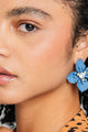 Clematis Floral Earrings - Earrings at Beyond Polish