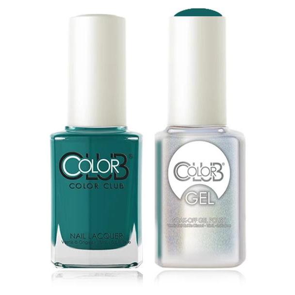 Color Club - Lacquer & Gel Duo - Teal for Two - #1109 - Gel & Lacquer Polish at Beyond Polish