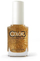 Color Club Nail Lacquer - Gold Glitter 0.5 oz - Nail Lacquer at Beyond Polish