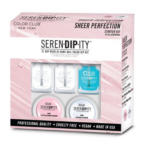 Color Club - Serendipity Dip Starter Kit - Sheer Perfection - Dipping Powder at Beyond Polish