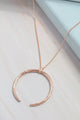 Crescent Necklace - Necklaces at Beyond Polish