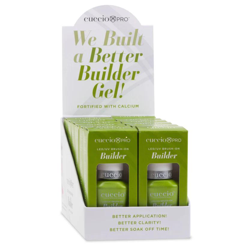 Cuccio - Pro Brush-on Builder Gel 0.43 fl oz (13 mL) - Nail Extensions at Beyond Polish