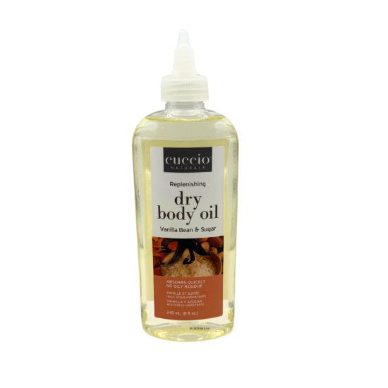 Cuccio - Rejuvenating Dry Body Oil - Vanilla Bean & Sugar 8 oz - Body & Skin at Beyond Polish