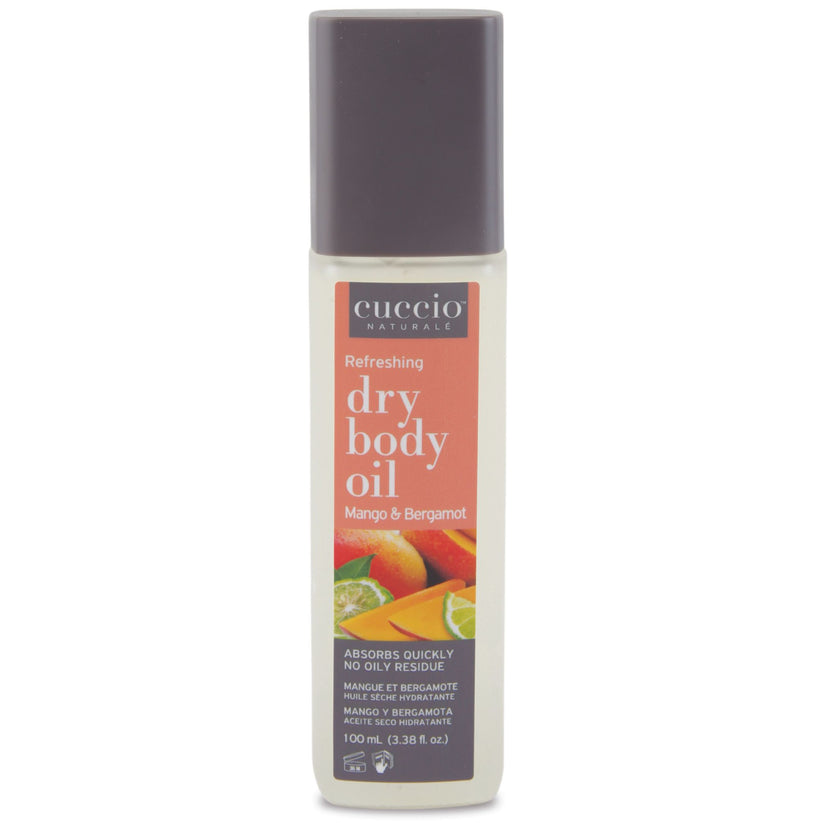 Cuccio - Replenishing Dry Body Oil - Mango & Bergamot 3.38 oz - Body & Skin at Beyond Polish