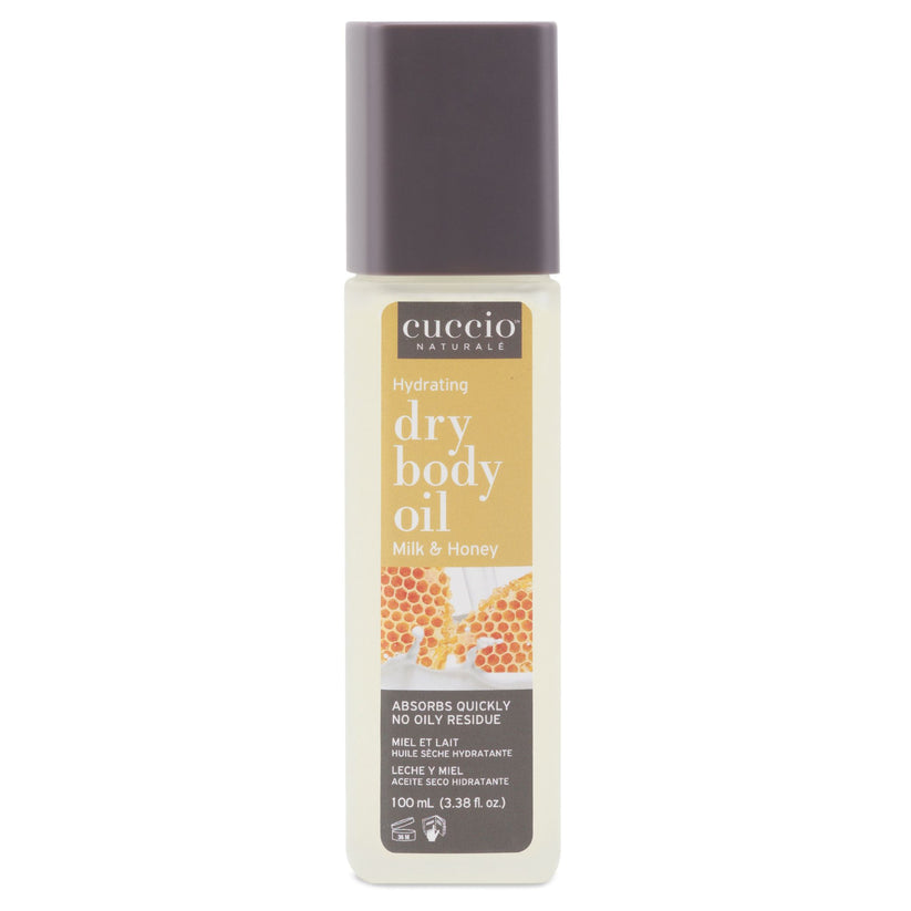 Cuccio - Replenishing Dry Body Oil - Milk & Honey 3.38 oz - Body & Skin at Beyond Polish